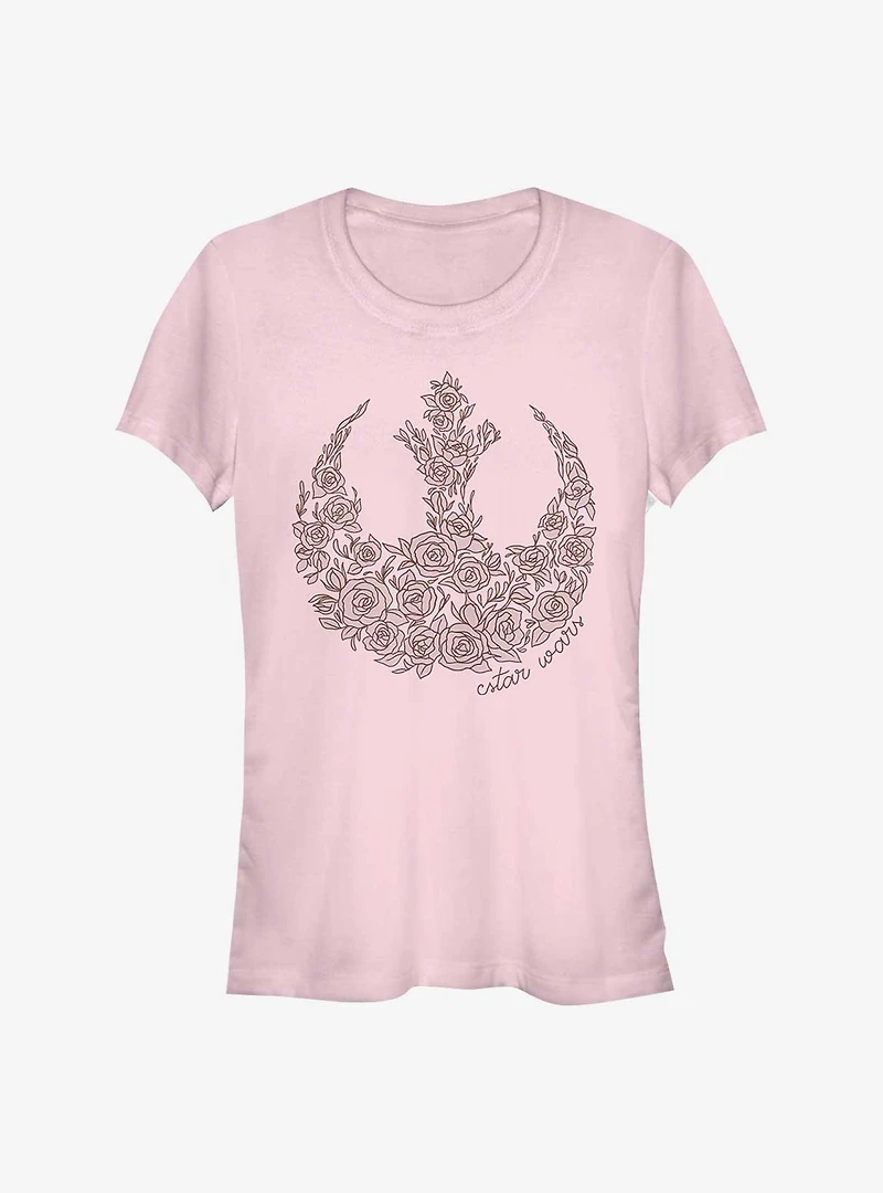 Star Wars Rose Rebel Girls T-Shirt