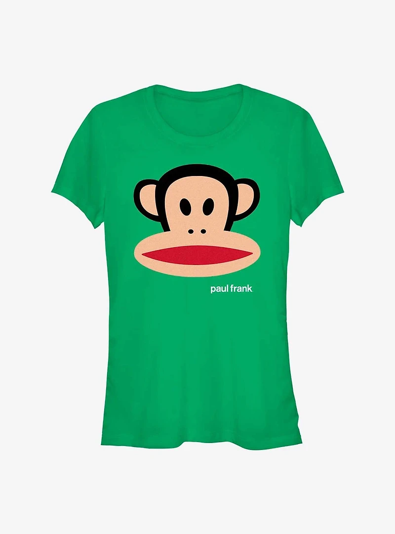 Paul Frank Large Julius Head With Logo Girls T-Shirt
