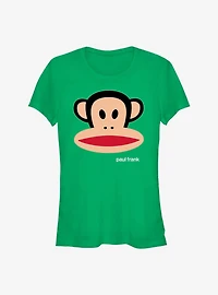 Paul Frank Large Julius Head With Logo Girls T-Shirt