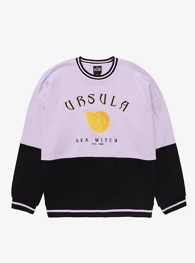 Disney The Little Mermaid Ursula Panel Crewneck - BoxLunch Exclusive