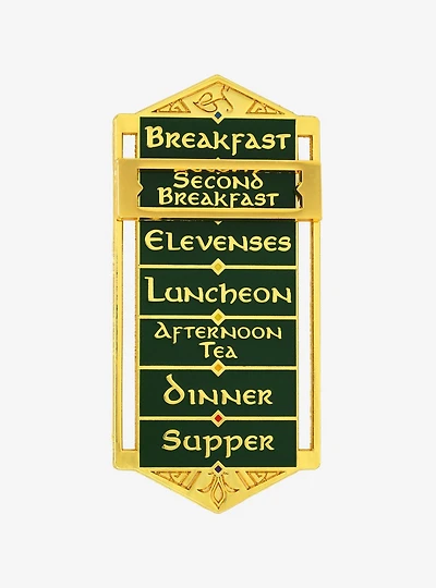 The Lord of the Rings Meals Enamel Pin - BoxLunch Exclusive