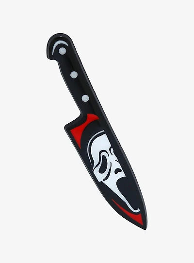 Ghost Face Knife Portrait Enamel Pin - BoxLunch Exclusive