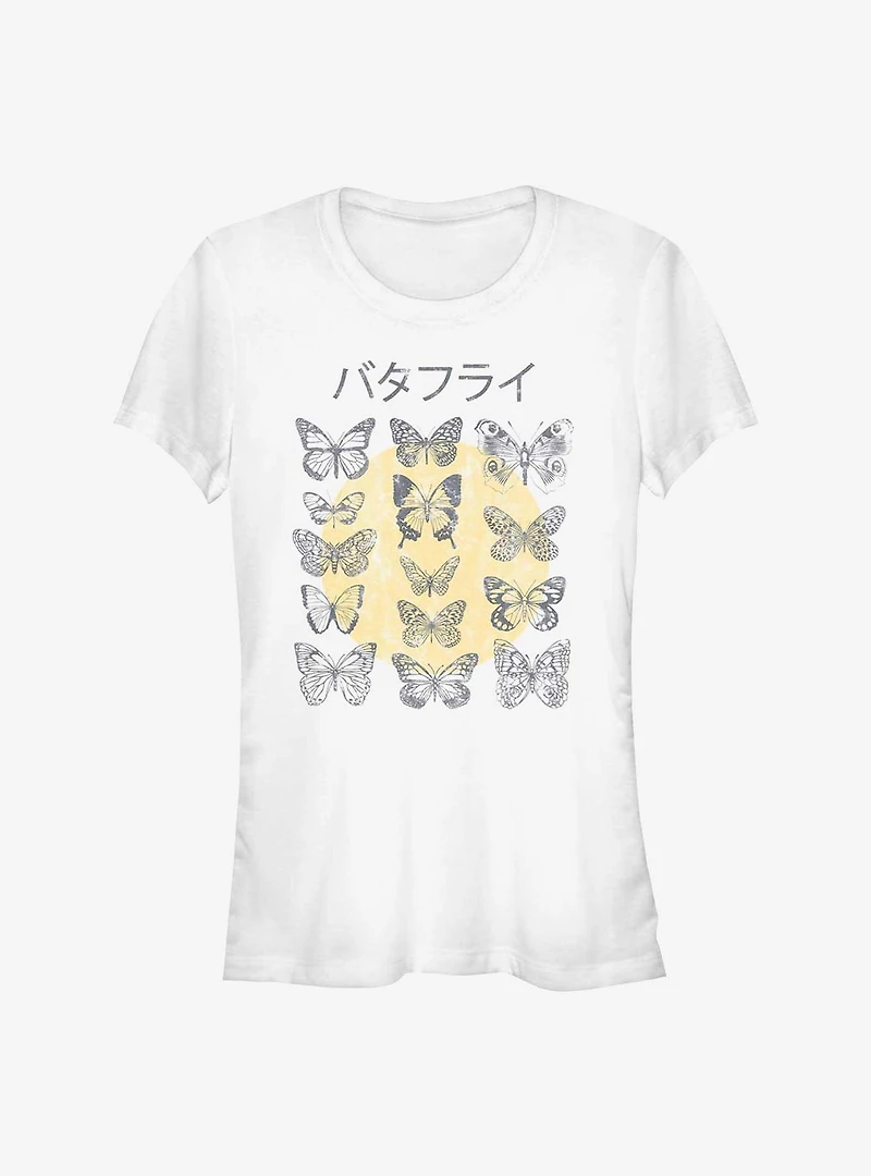 Kanji Butterflies Girls T-Shirt