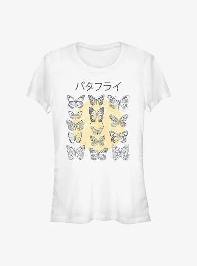 Kanji Butterflies Girls T-Shirt