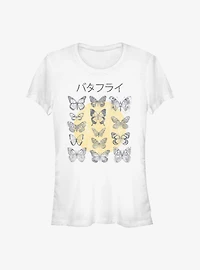 Kanji Butterflies Girls T-Shirt