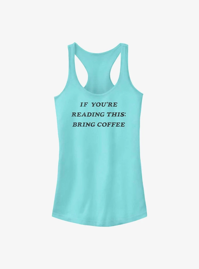 Bring Coffee Girls Tank