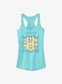 Kanji Butterflies Girls Tank