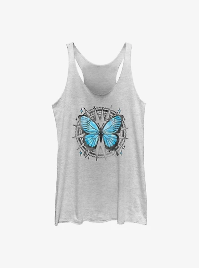 Blue Butterfly Girls Tank