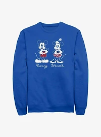 Disney Mickey Mouse & Minnie Mouse Always Forever Sweatshirt