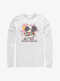 Disney Mickey Mouse Beach Sunglasses Long-Sleeve T-Shirt