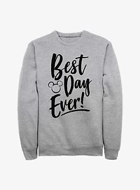 Disney Mickey Mouse Best Day Sweatshirt
