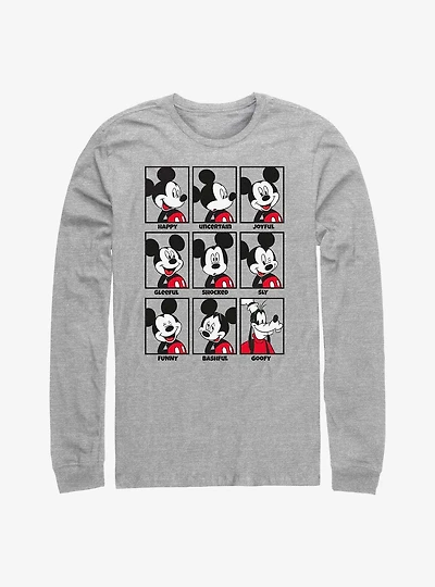 Disney Mickey Mouse Mood Long-Sleeve T-Shirt