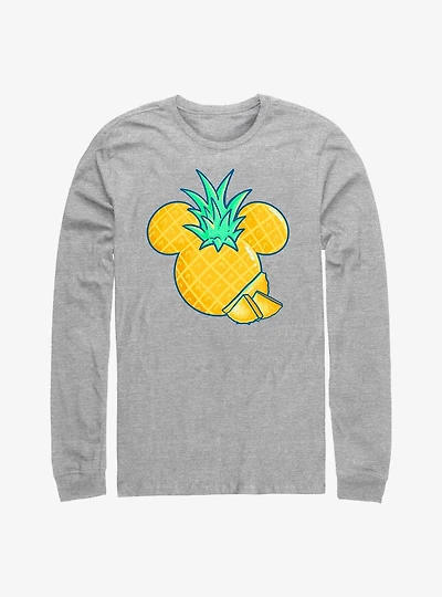 Disney Mickey Mouse Pineapple Long-Sleeve T-Shirt