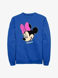 Disney Minnie Mouse Big Face Sweatshirt