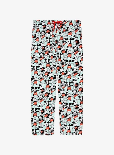 Disney Mickey Mouse Moods Allover Print Sleep Pants - BoxLunch Exclusive