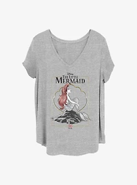 Disney The Little Mermaid Framed Anniversary Girls Plus T-Shirt