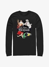 Disney The Little Mermaid Watercolor Long-Sleeve T-Shirt