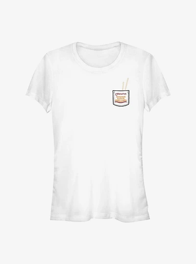 Maruchan Instant Lunch Chopsticks Girls T-Shirt
