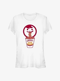 Maruchan Face Eating Ramen Girls T-Shirt