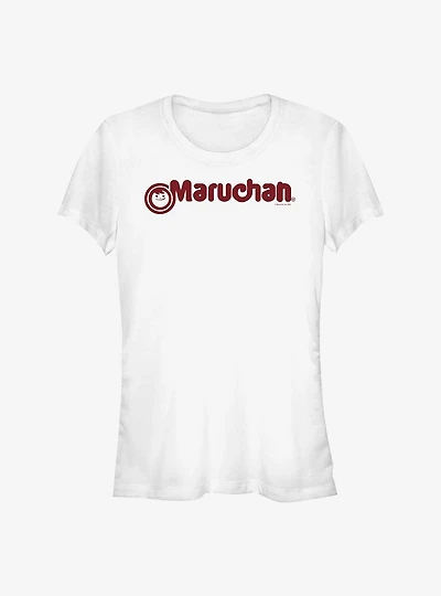 Maruchan Centered Logo Girls T-Shirt