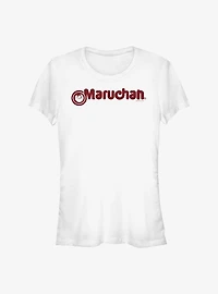 Maruchan Centered Logo Girls T-Shirt