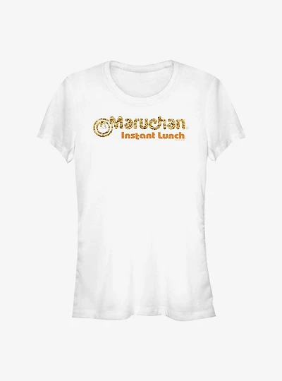 Maruchan Noodle Text Girls T-Shirt