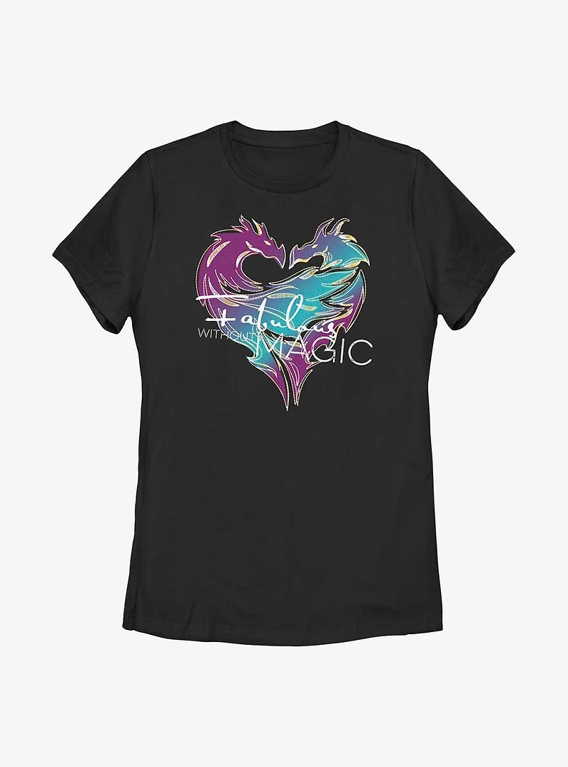 Disney Descendants Fabulous Without Magic Womens T-Shirt