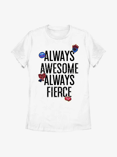 Disney Descendants Fierce And Awesome Womens T-Shirt