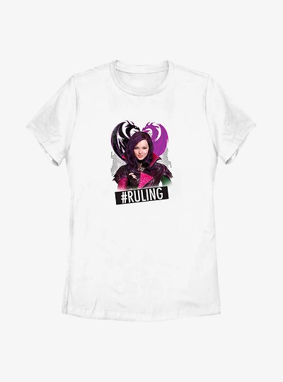 Disney Descendants Hashtag Ruling Womens T-Shirt