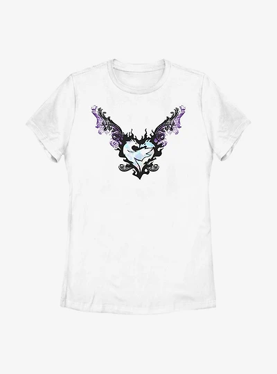 Disney Descendants Mal Dragon Heart Womens T-Shirt