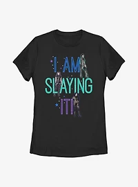 Disney Descendants Slaying It Womens T-Shirt
