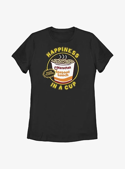Maruchan Happiness A Cup Womens T-Shirt