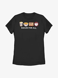 Maruchan Kawaii Icon Lineup Womens T-Shirt