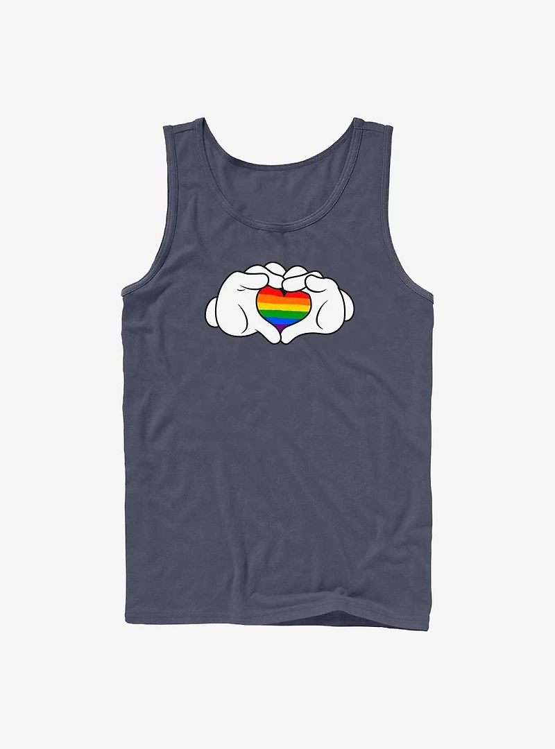 Disney Mickey Mouse Rainbow Love Tank Top