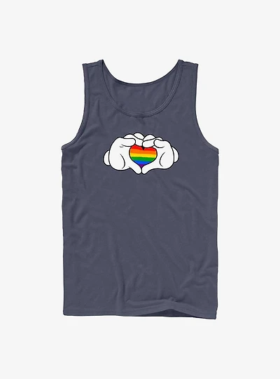 Disney Mickey Mouse Rainbow Love Tank Top