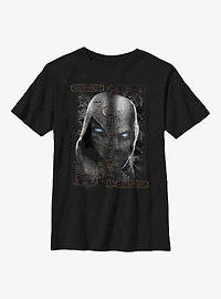 Marvel Moon Knight Split Mr. Face Youth T-Shirt
