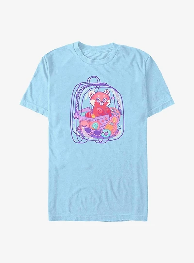 Disney Pixar Turning Red Backpack T-Shirt