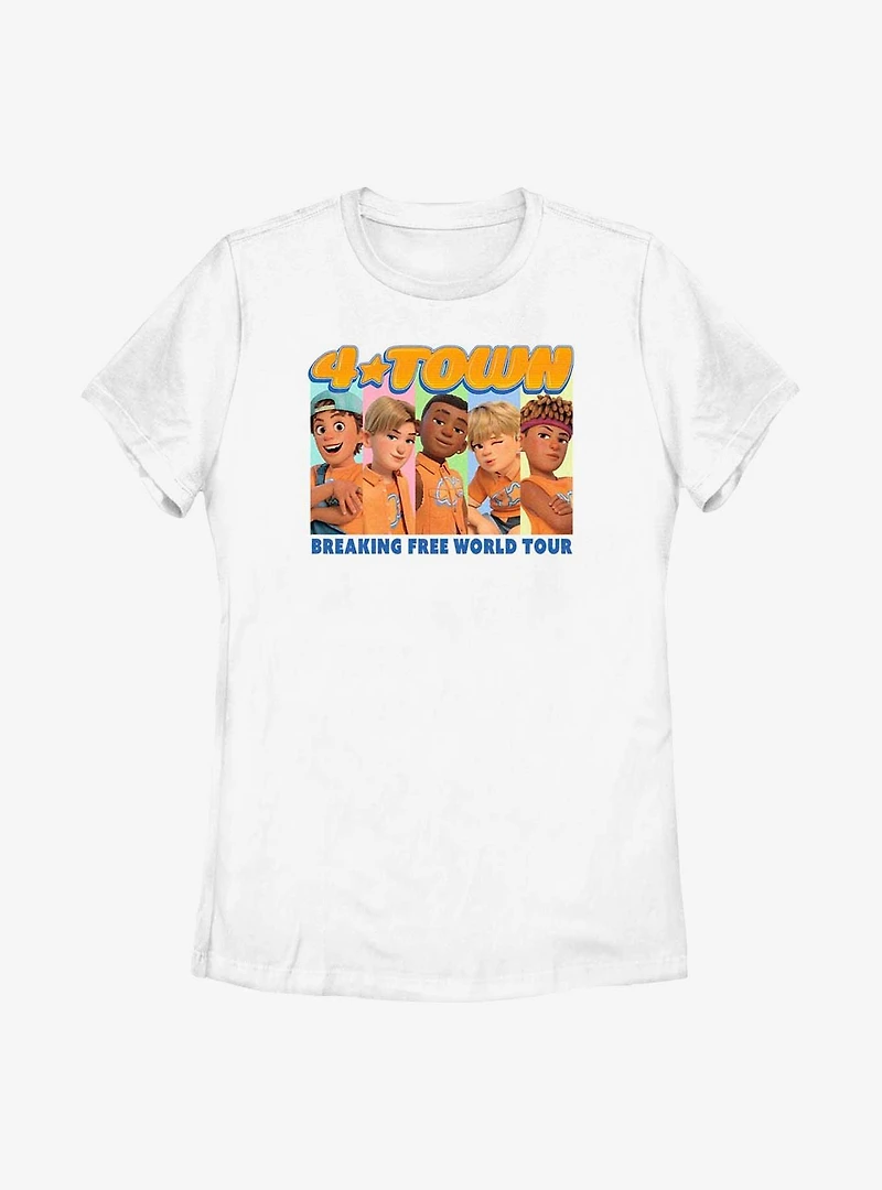 Disney Pixar Turning Red 4Town Concert Shirt Womens T-Shirt