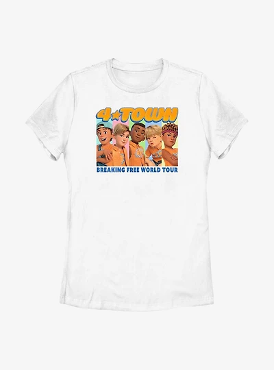 Disney Pixar Turning Red 4Town Concert Shirt Womens T-Shirt