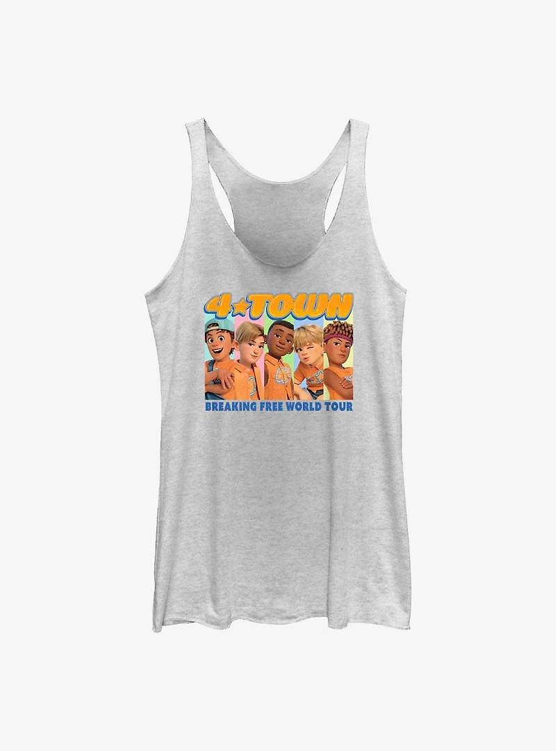 Disney Pixar Turning Red 4Town Concert Shirt Womens Tank Top