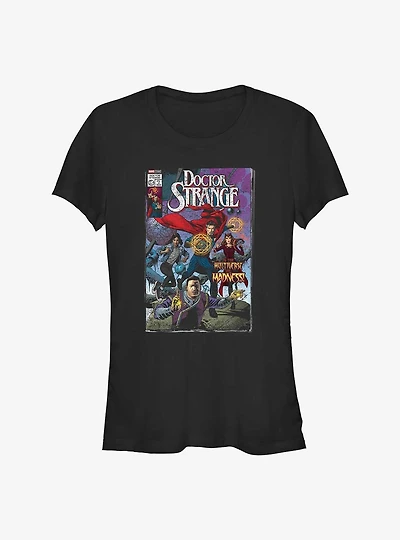 Marvel Dr. Strange Comic Cover Girl's T-Shirt