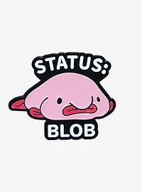 Blobfish Status: Blob Enamel Pin - BoxLunch Exclusive
