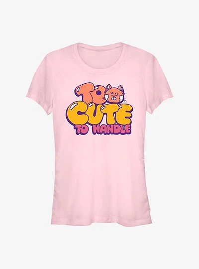 Disney Pixar Turning Red Cute Panda Girls T-Shirt