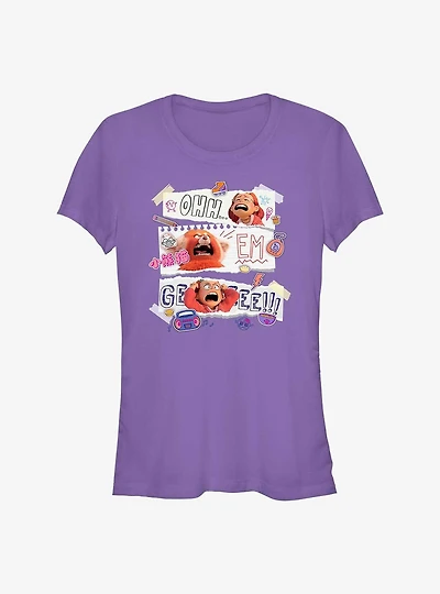 Disney Pixar Turning Red Oh Em Gee Girls T-Shirt