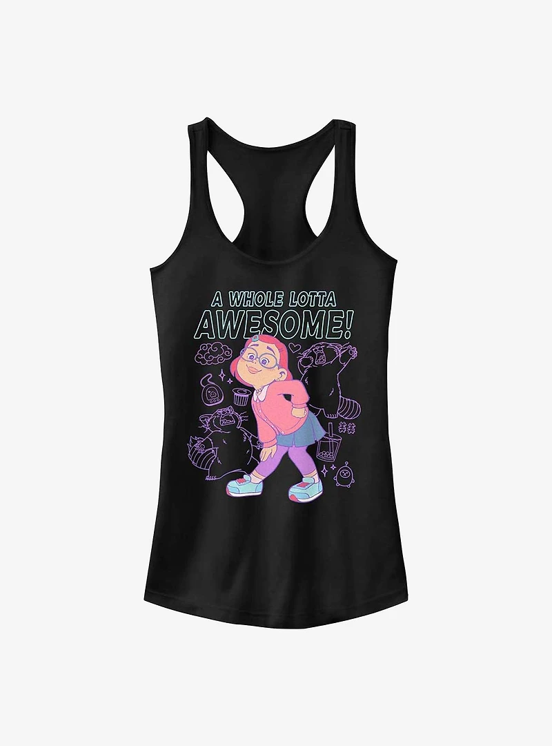 Disney Pixar Turning Red A Whole Lotta Awesome Girls Tank