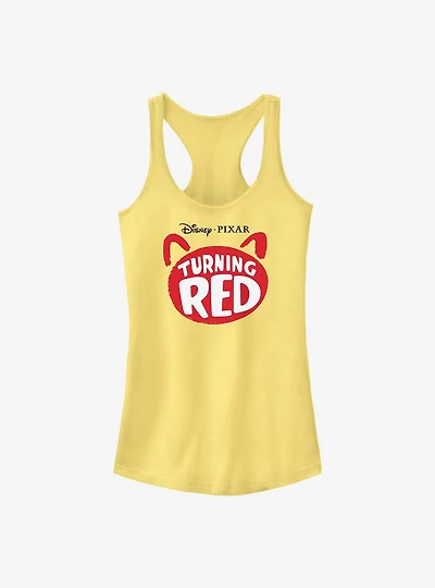 Disney Pixar Turning Red Logo Girls Tank