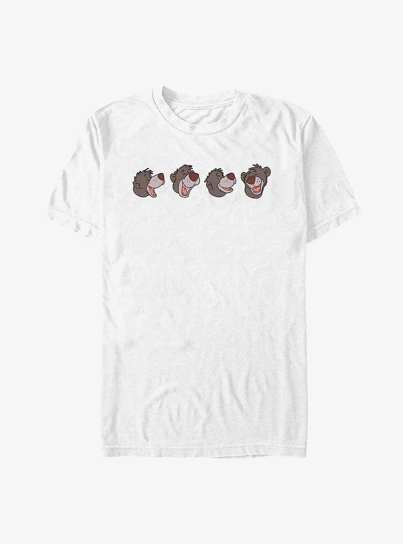 Disney The Jungle Book Baloo Faces T-Shirt