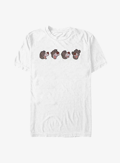 Disney The Jungle Book Baloo Faces T-Shirt