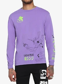 Neon Genesis Evangelion Unit-01 Long-Sleeve T-Shirt