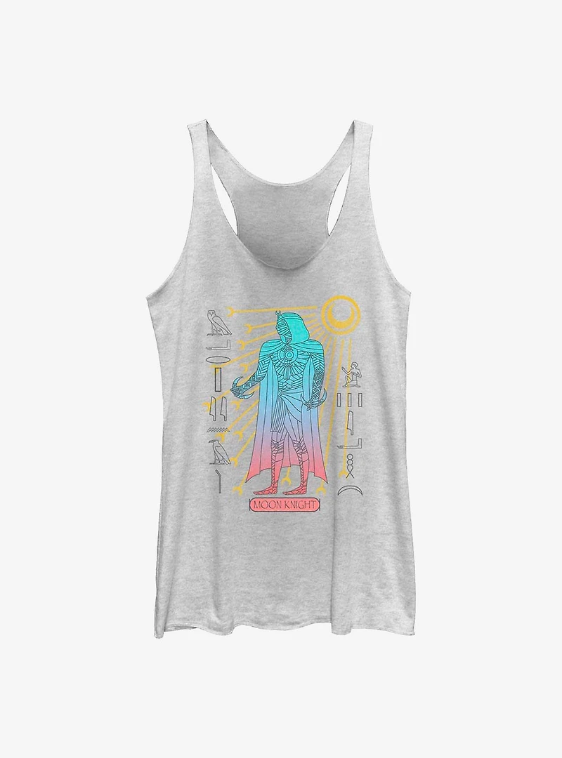 Marvel Moon Knight Mummy Glyph Womens Tank Top